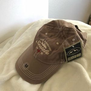 Tan Seattle hat